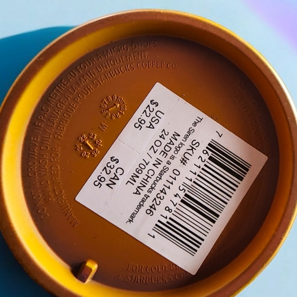 Starbucks Pride 2023 Tim Singleton Tumbler Rainbow Grid Studded Cold Cup 24OZ - Picture 2 of 3